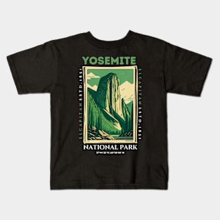 Yosemite National Park Kids T-Shirt